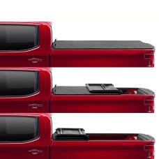 [US Warehouse] Pickup Soft 3-разрядная крышка Tonneau на 2004-2014 гг. Ford F-150 / 2006-2014 Lincoln Mark Size: 5,5 фута